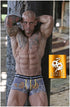 AQ Underwear Trial ONE PIECE   Men's AQ SexyTrunk Men's Hybrid Collection Boxer Briefs Trunk-up Hot Pants AQ4765, ¡Pruébalo!: UNA PIEZA Bóxer Trunk Híbrido AQ SexyTrunk con Bolso Delantero